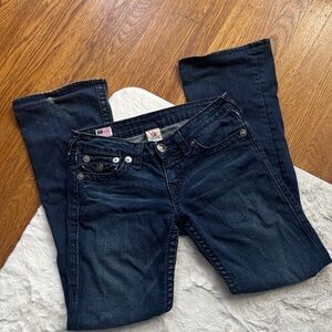 True Religion Dark Blue Boot Cut Women's Jeans - Sz28